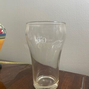 Coca Cola Transparent Glass Tumbler